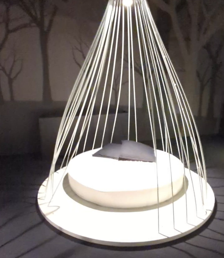 A bed in a relaxation area in QC Termemilano Spa, Milan